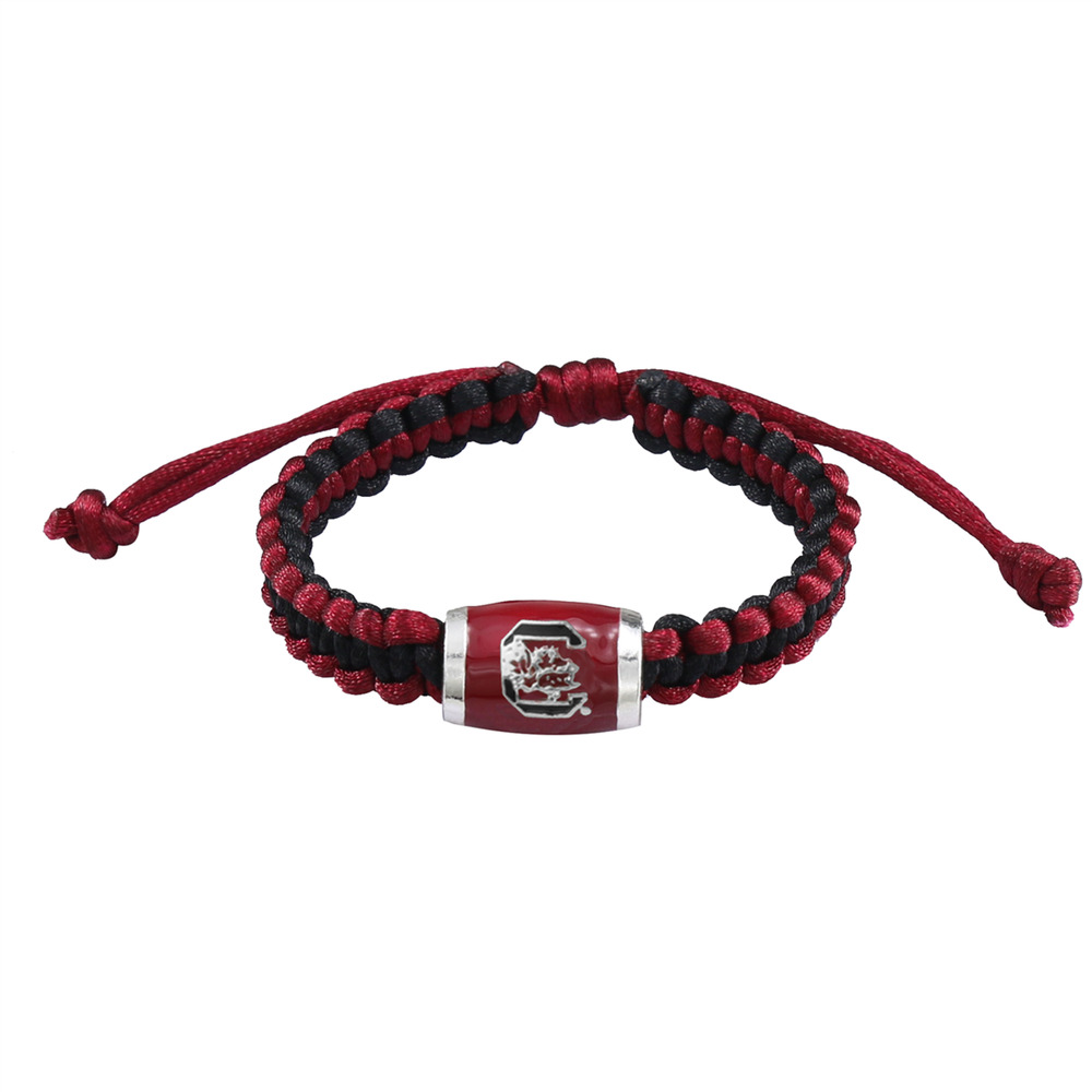 South Carolina Gamecocks Beri Paracord Bracelet, Gift for Her Mom Him Dad, NCAA